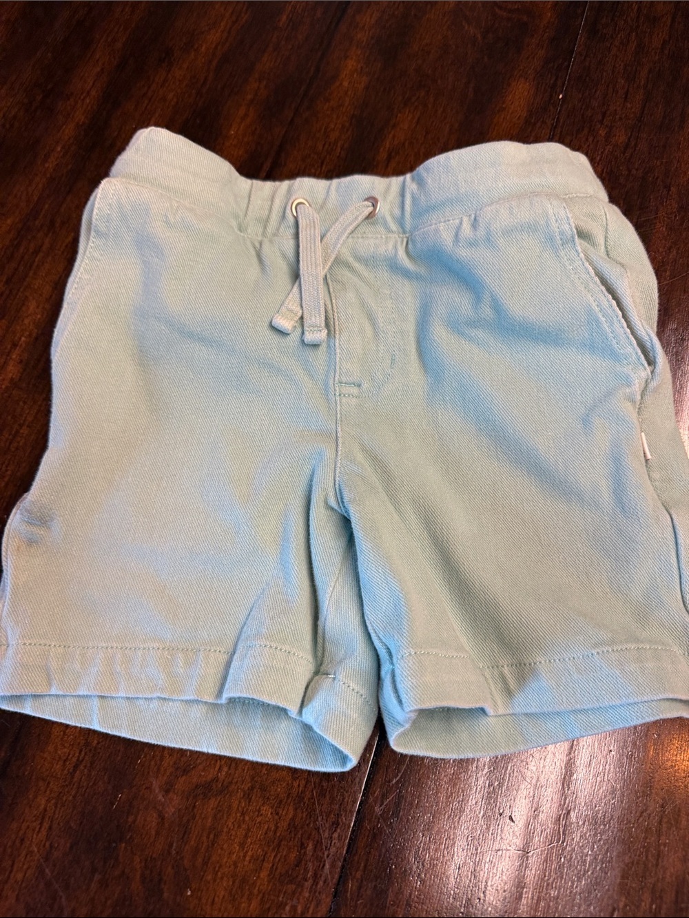 Little Sleepies Light Mint Drawstring Shorts